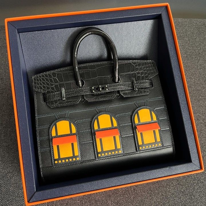 Hermes bags faubourg black