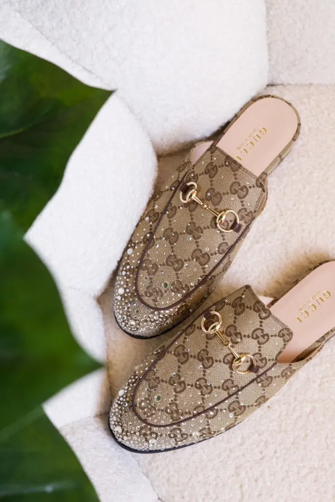 Gucci slipper beige