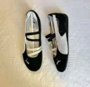 Puma ballet black white