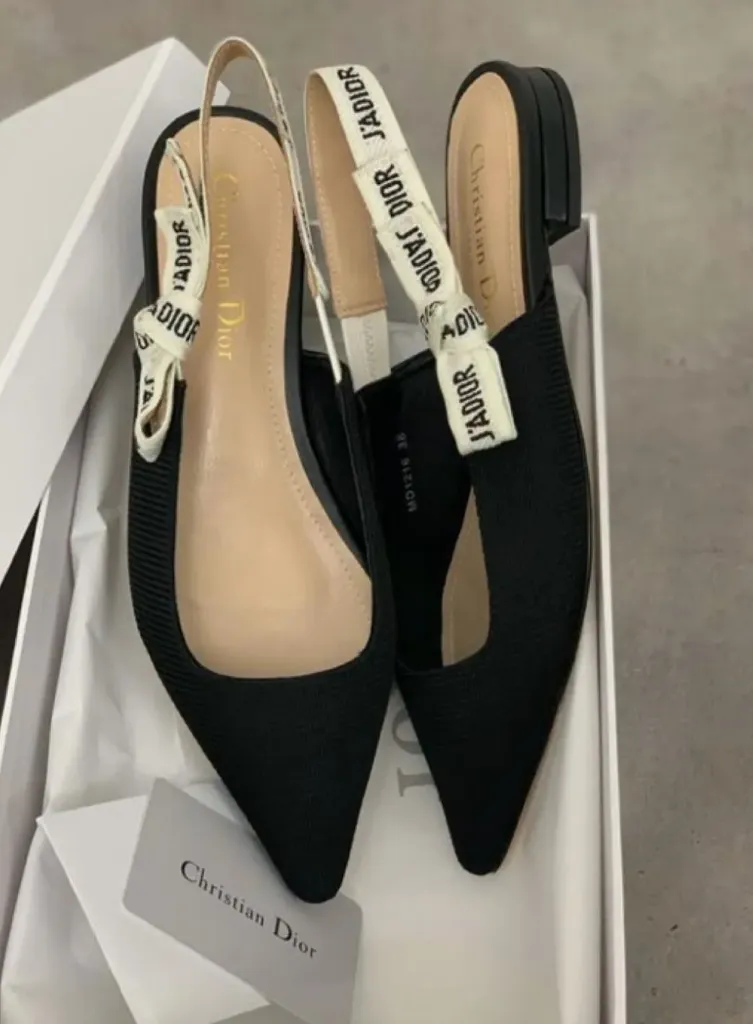 Dior black ballerie 1 