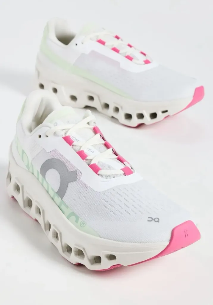 On cloud monster white