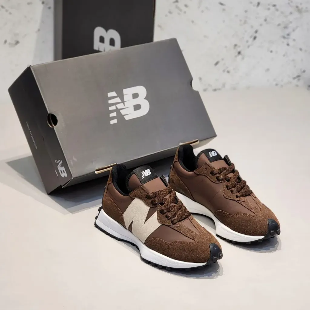 New balence 327 brown beige