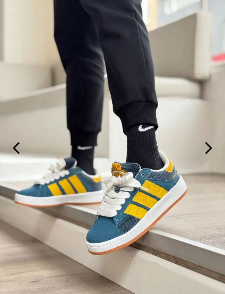 Adidas campus 1 blue yellow