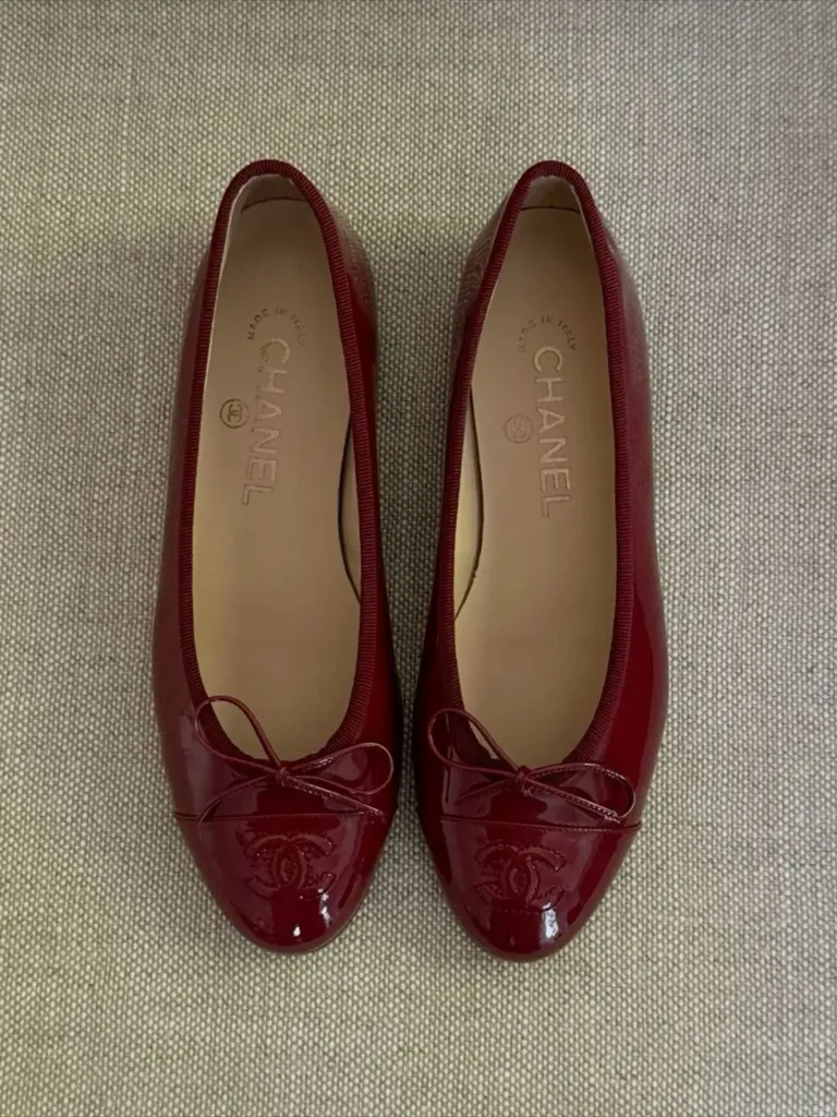 Chanel bordeau ballerie