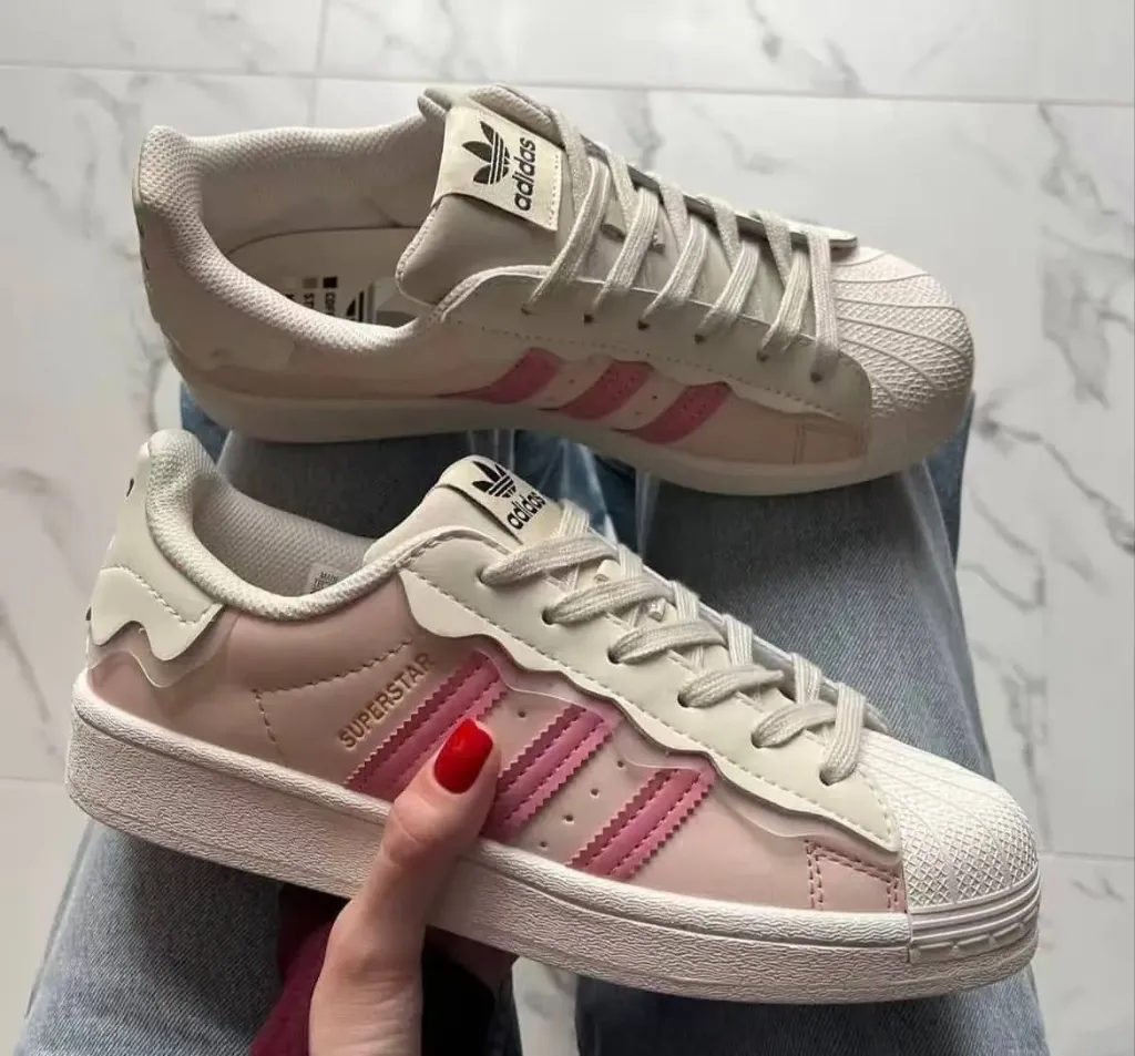 Adidas superstar pink