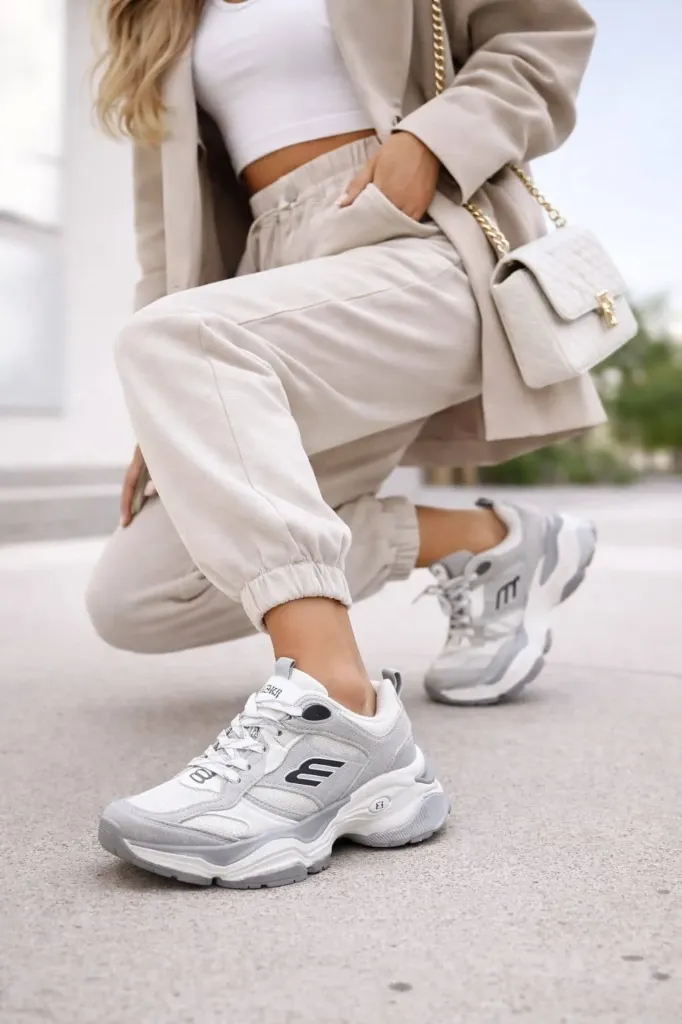 Balenciaga double grey