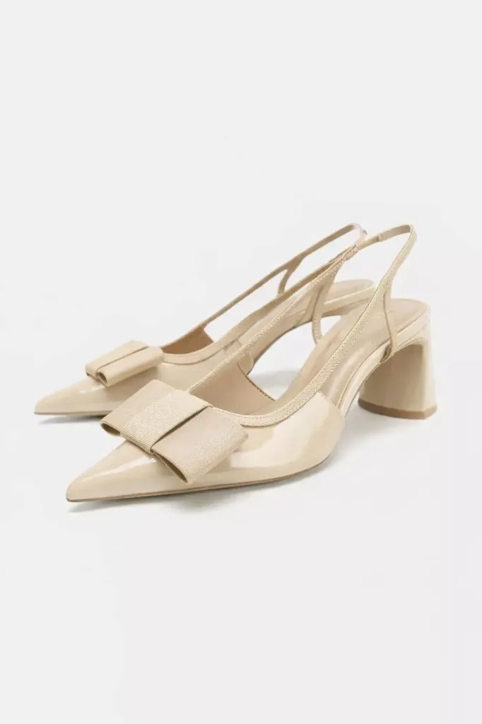 Zara zeed beige