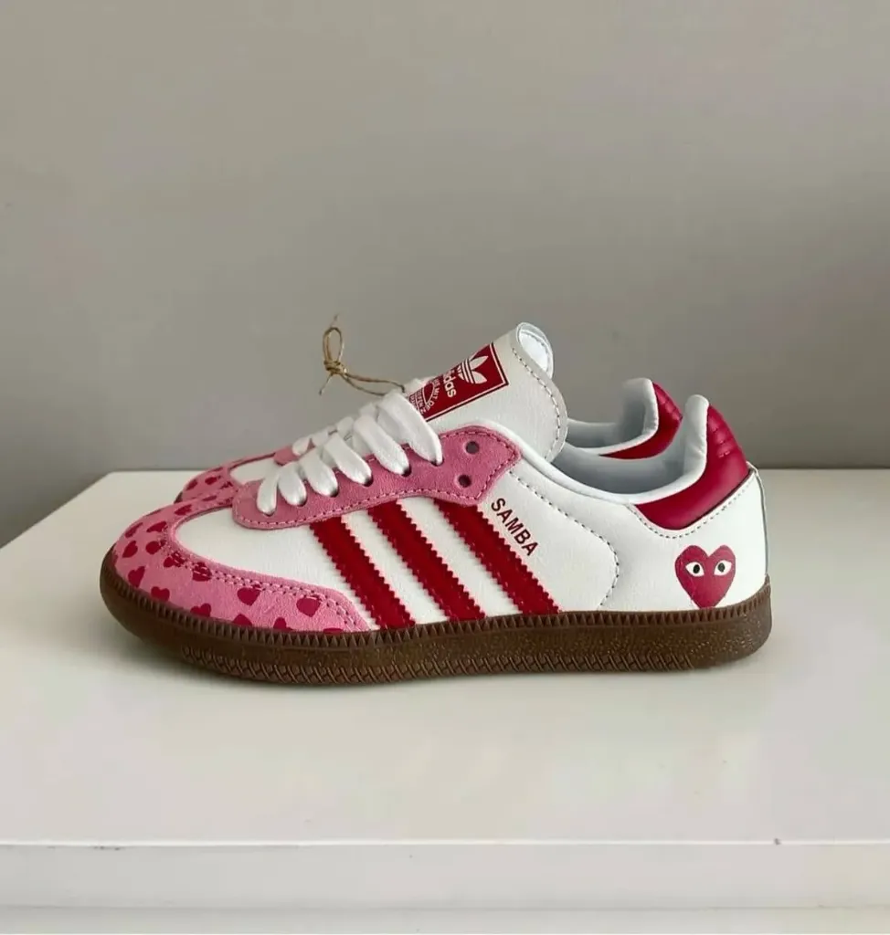Samba hearts pink