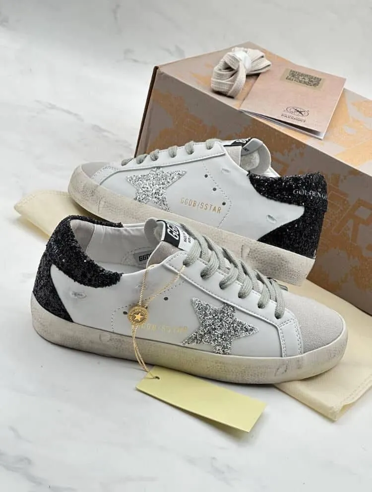 Golden goose silver black
