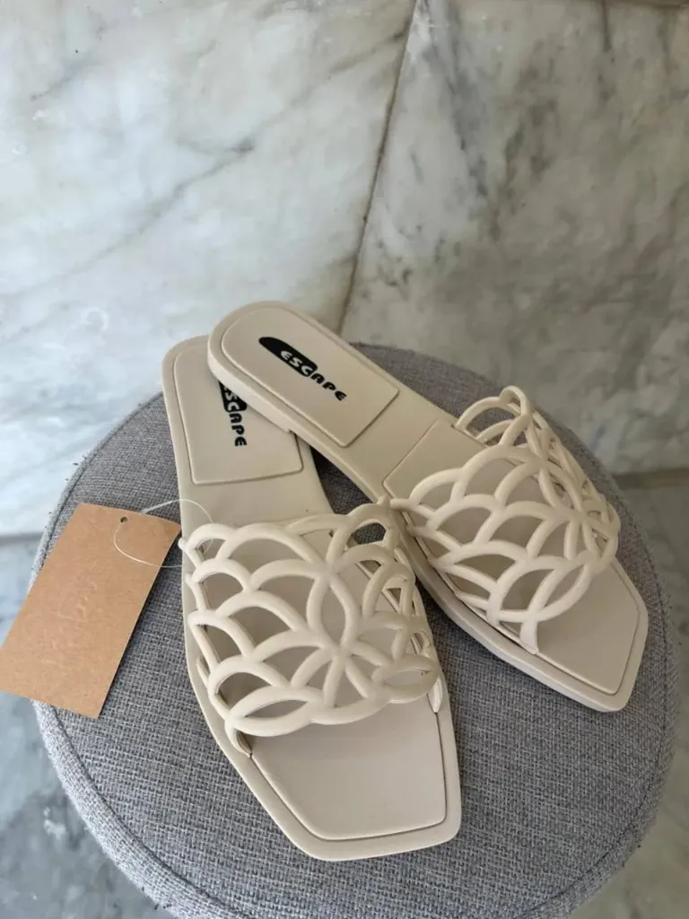 Escape slipper beige