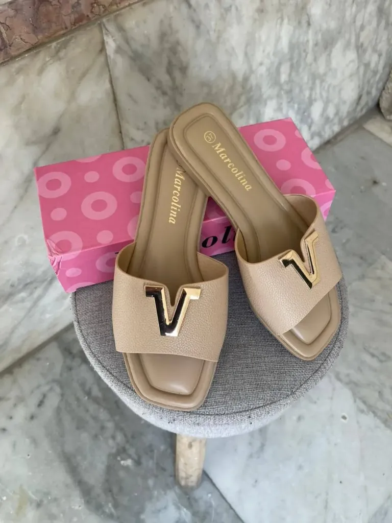 Marcolina slipper beige