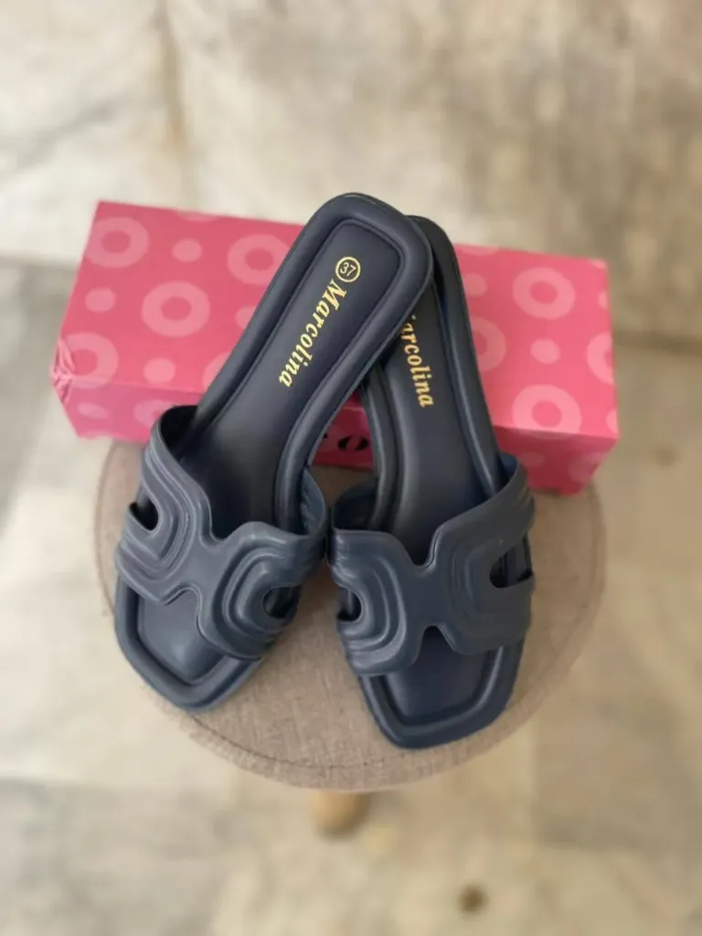 Marcolina slipper 1 navy