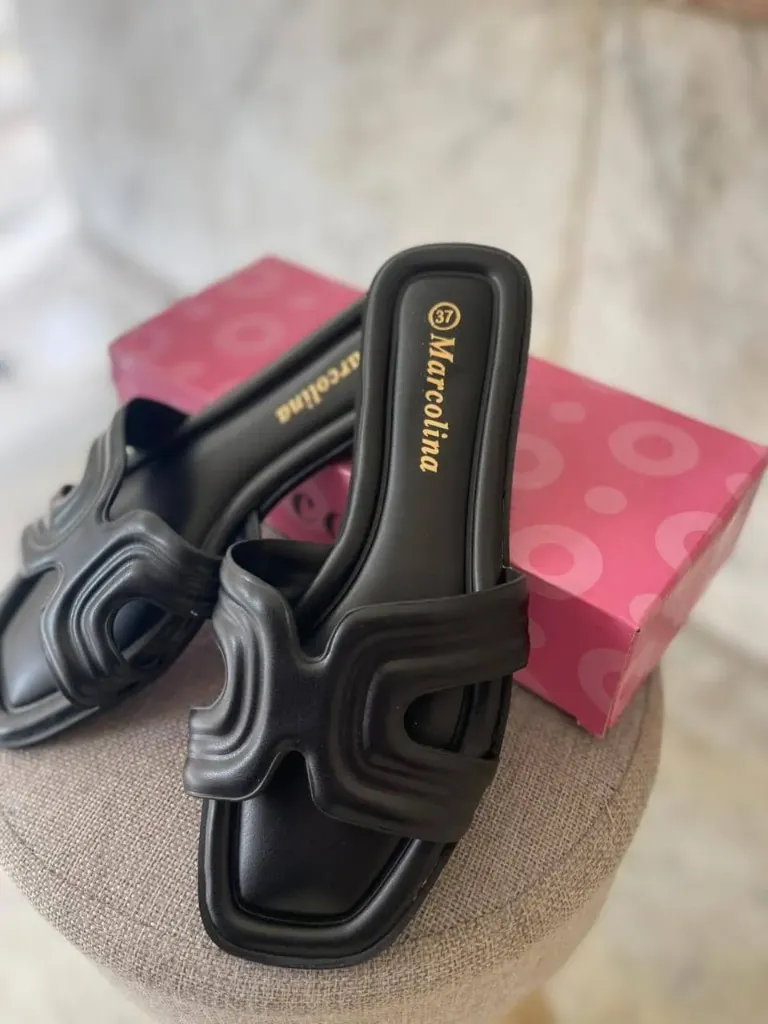 Marcolina slipper 1 black