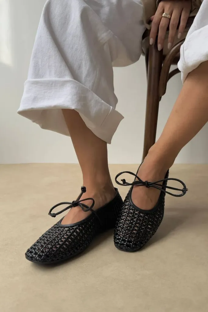 Selina ballerie black