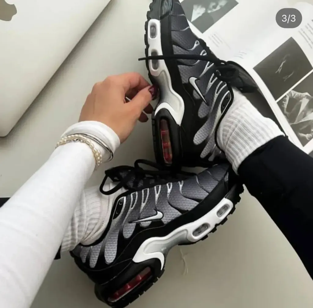 Nike tn black white (36)
