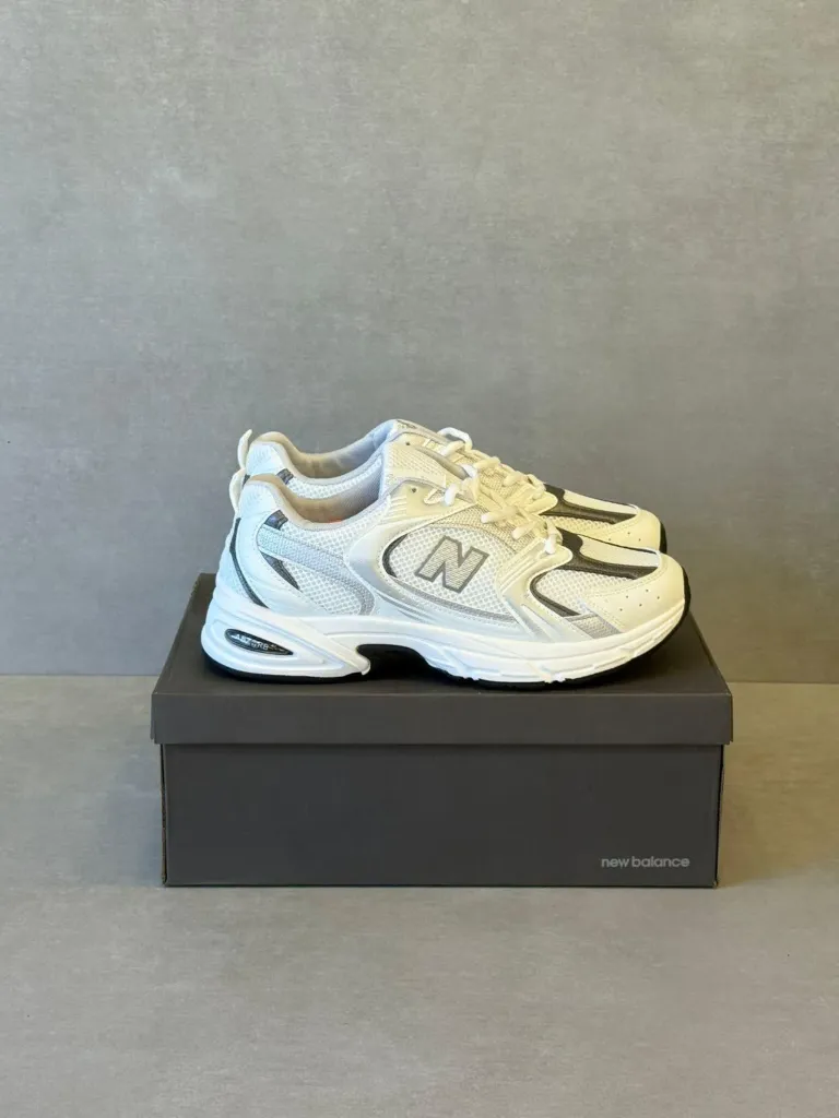 New balence 530 white grey