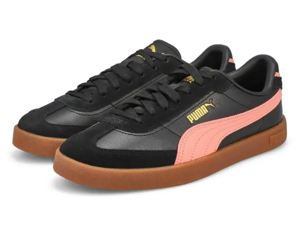 Puma club black & pink