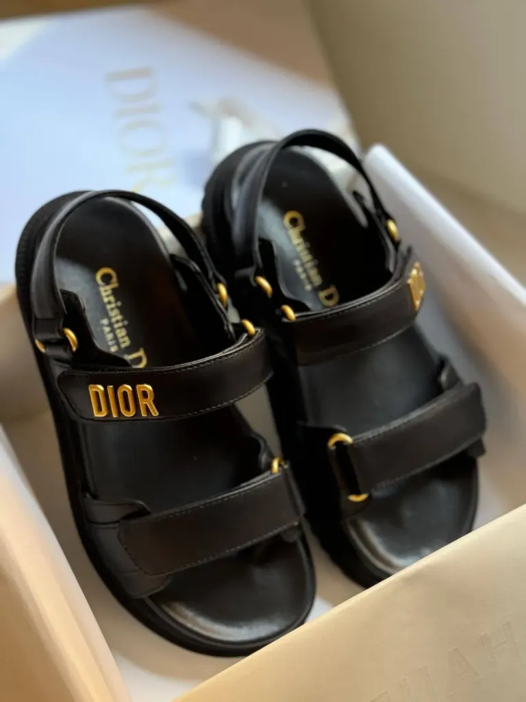 Dior sandal black
