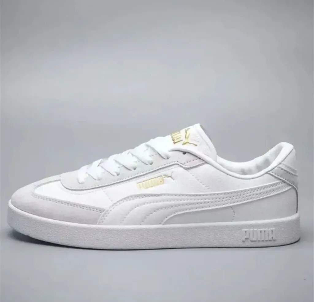 Puma club white