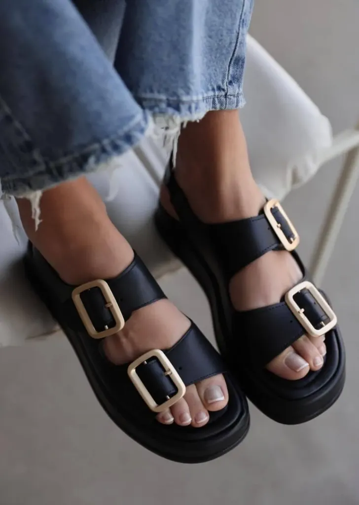 Selin sandal black