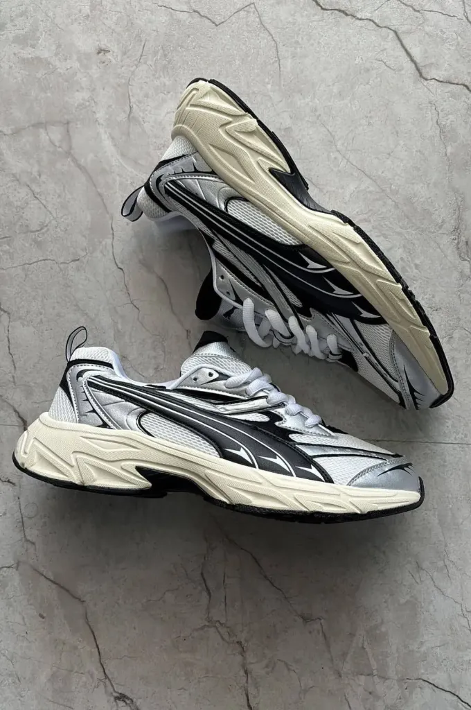 Puma morphic retro sliver black