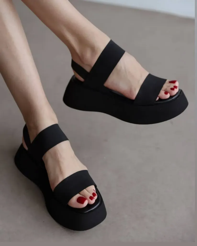 Slops sandal black