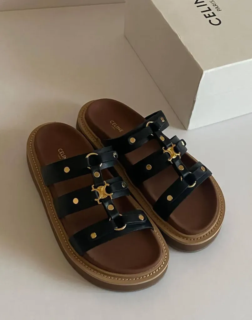 Celine slipper black