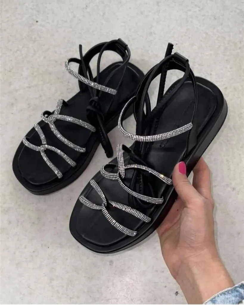 Grace sandal black