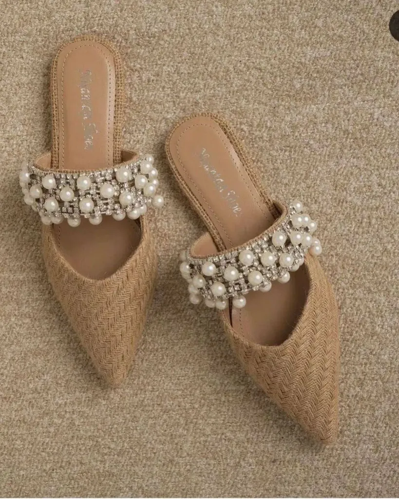 Selin slipper beige