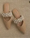 Selin slipper beige