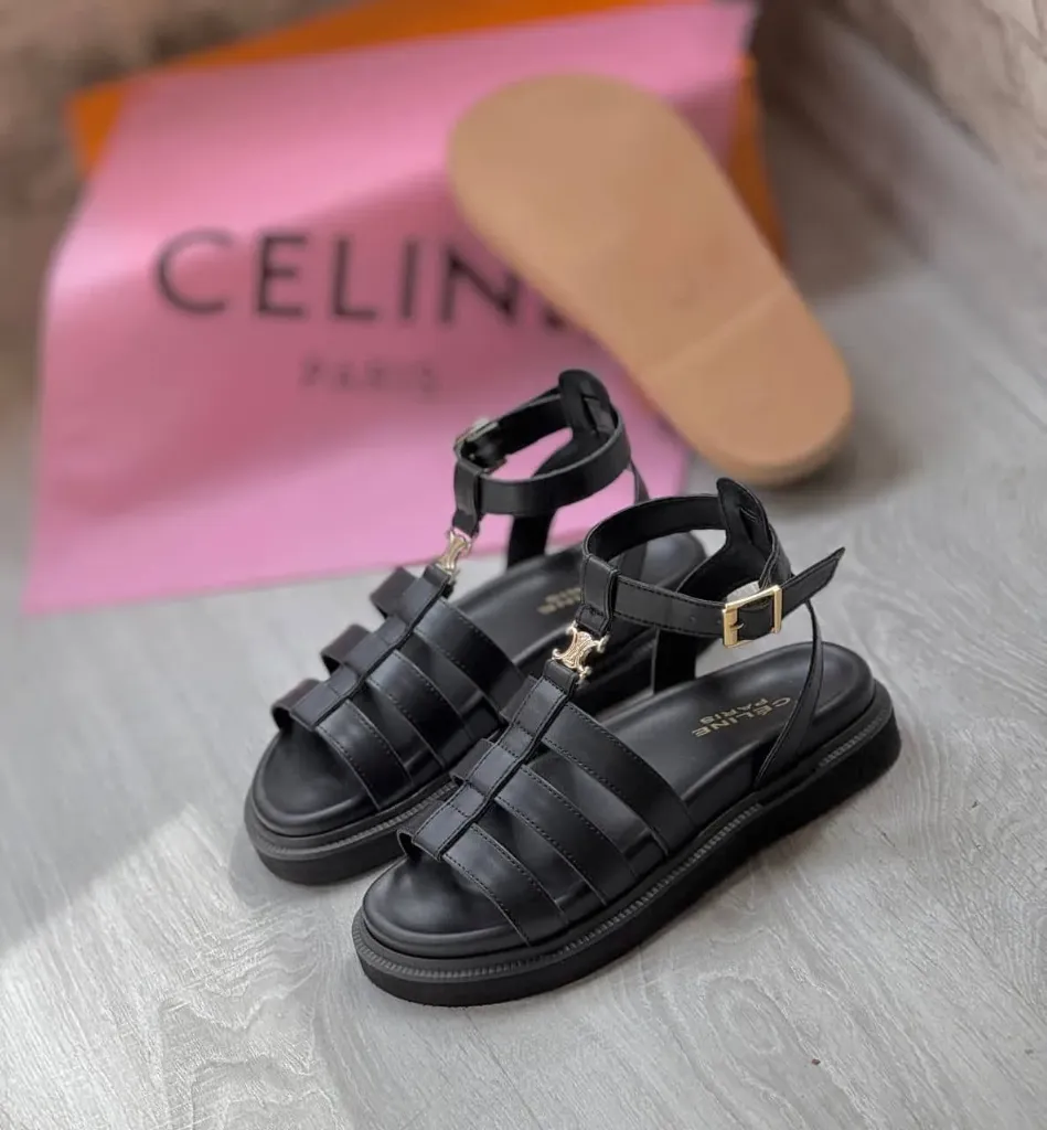 Celin sandal black