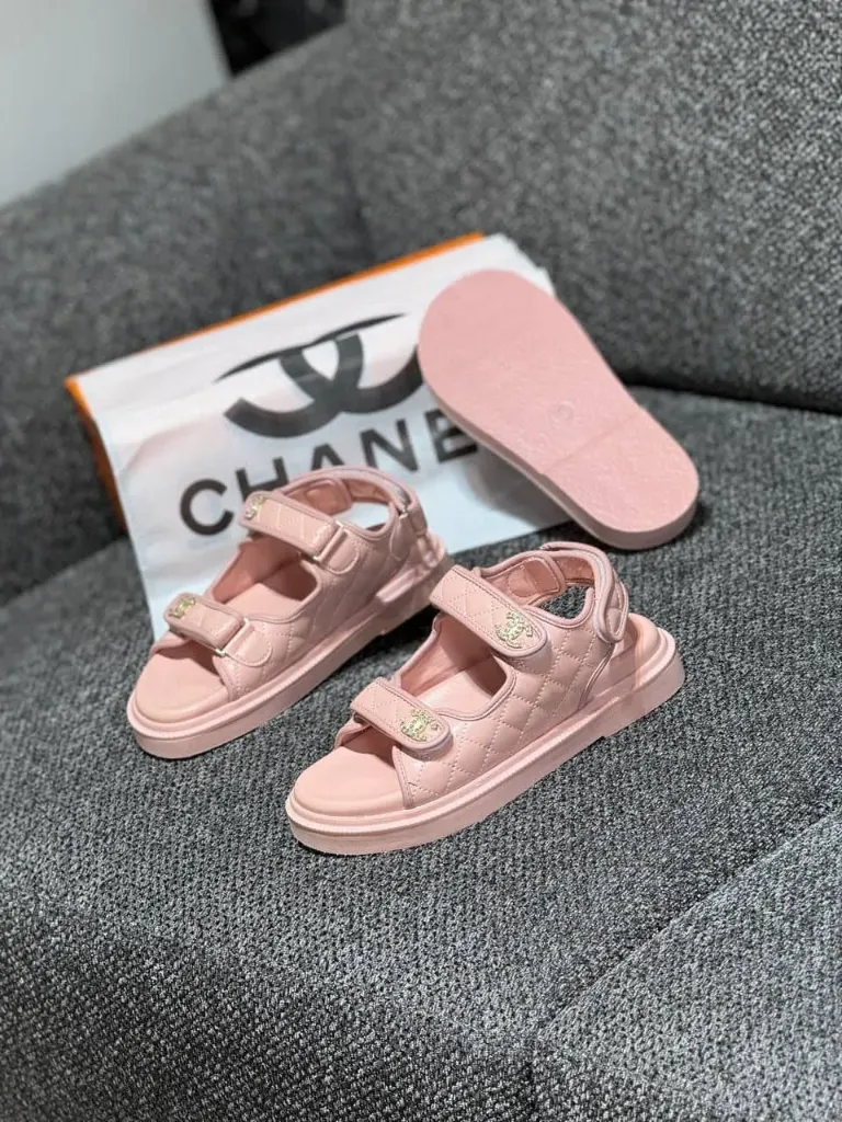 Chanel sandal pink