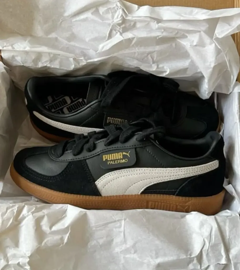 Puma palermo black & white (36)