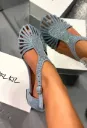 Rope sandal blue
