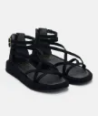 Strappy sandal black