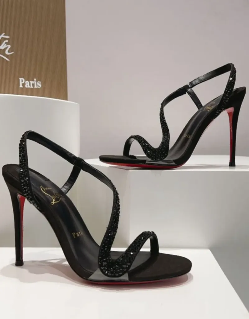 Christian louboutin sandal black