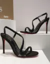 Christian louboutin sandal black