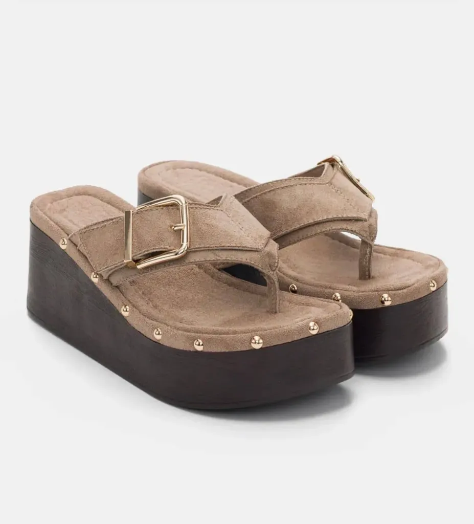 Olu slipper beige