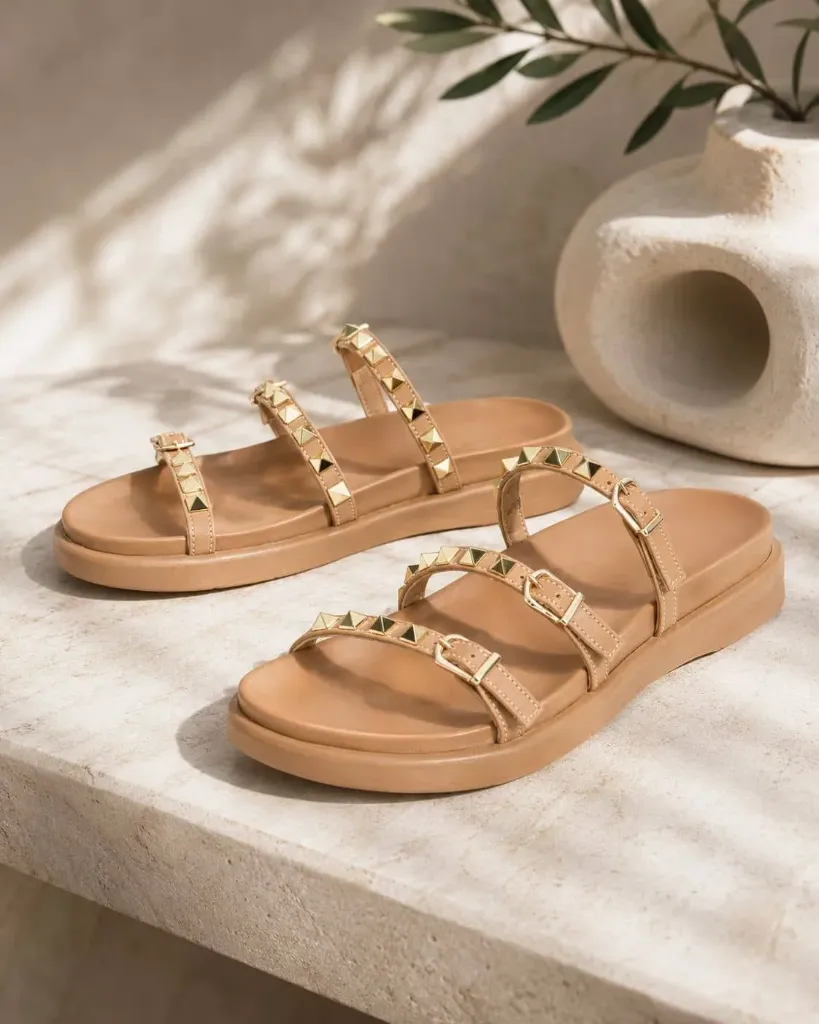 Moloa slipper beige