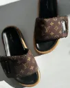 Lv slipper brown