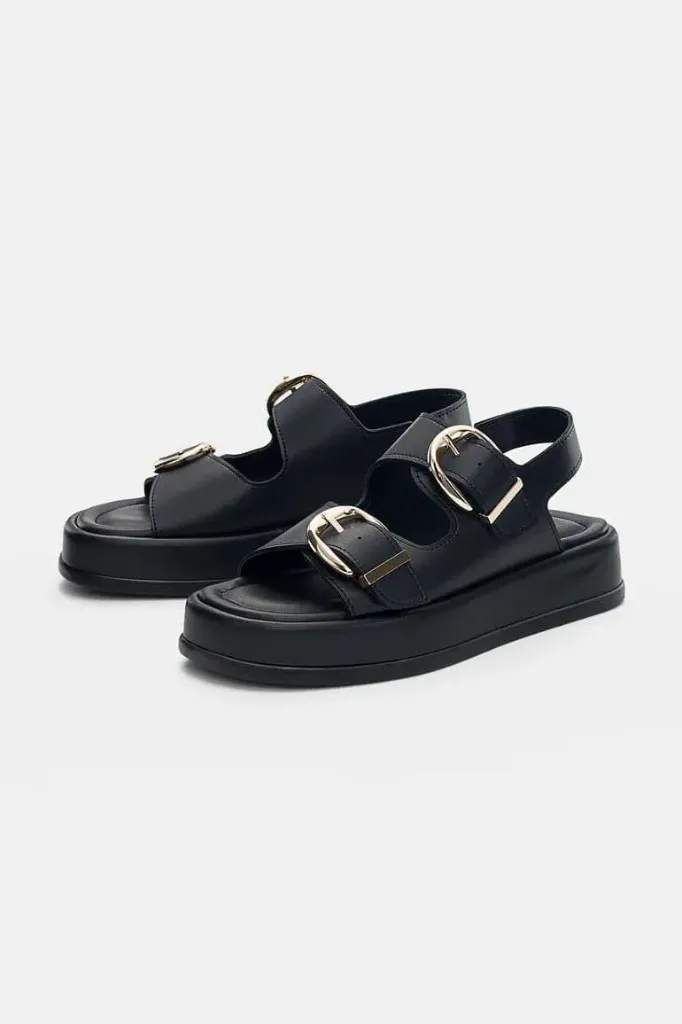 Pitts sandal black