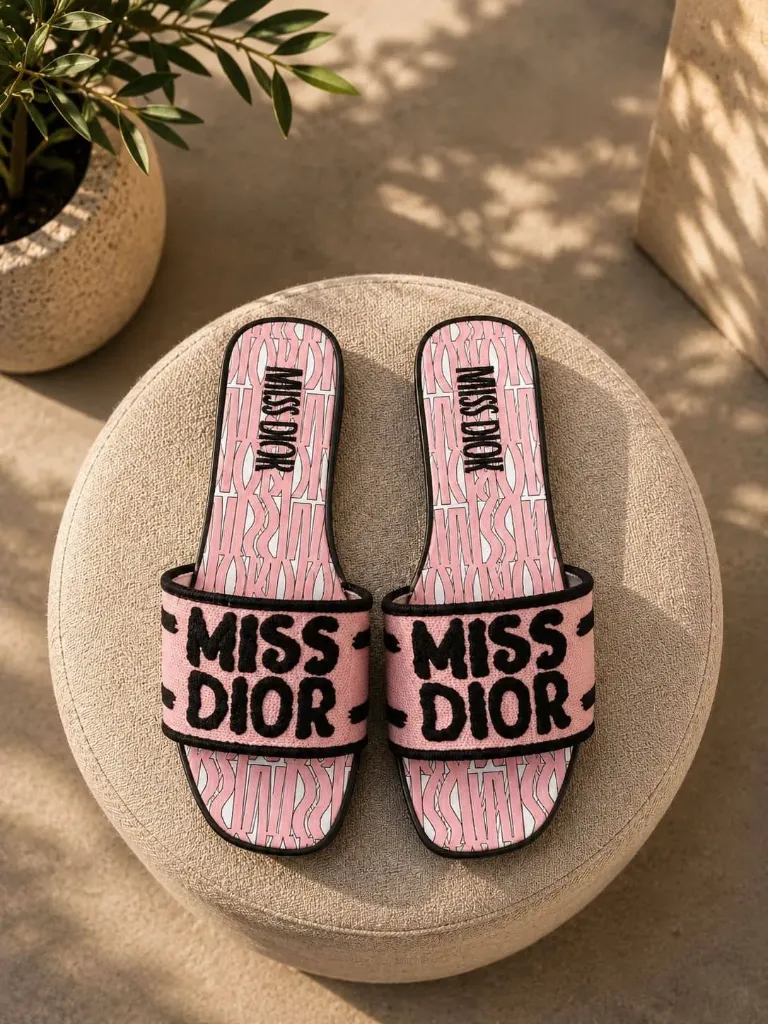 Miss dior slipper pink
