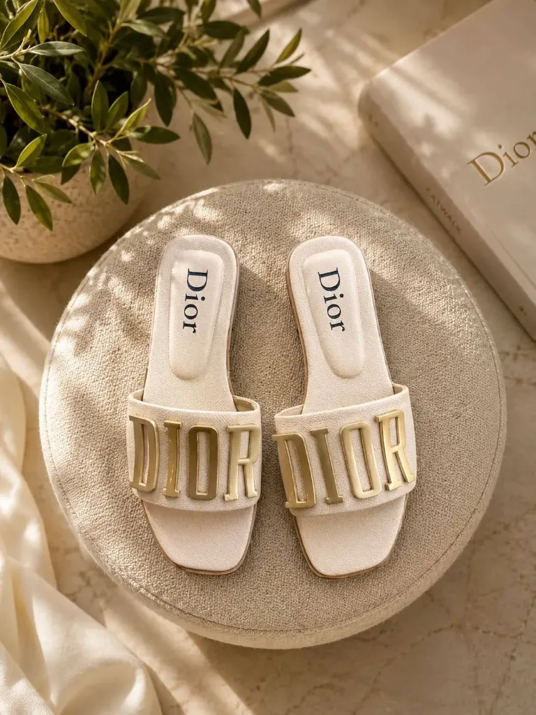 Dior od slipper beige