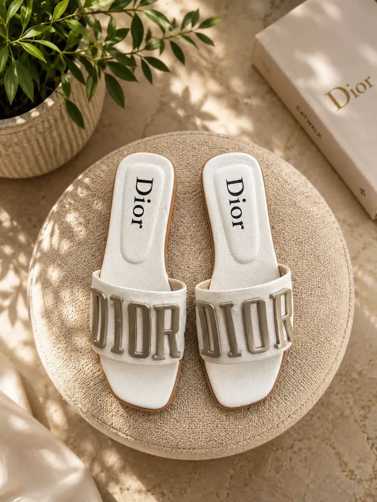 Dior od slipper white