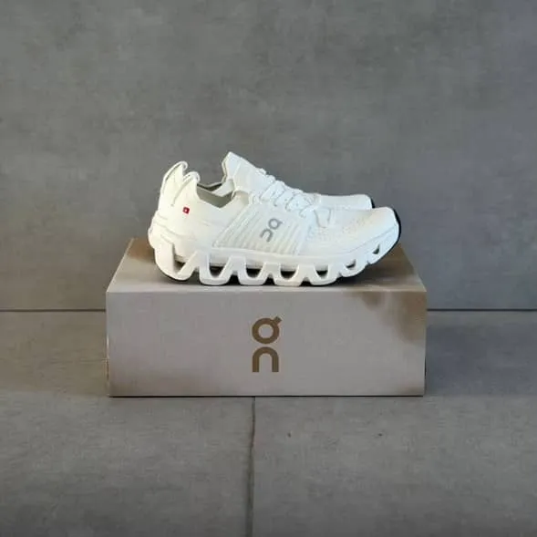On cloud swift white