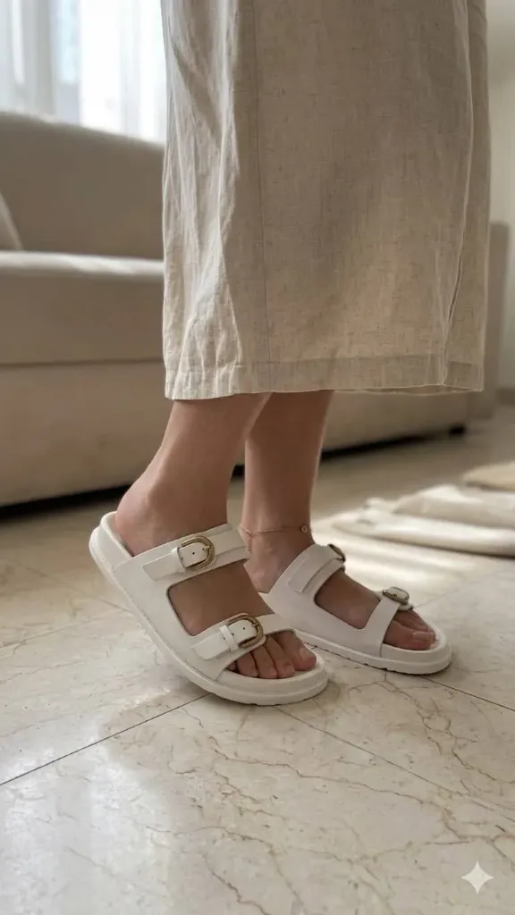 Comforto slipper white