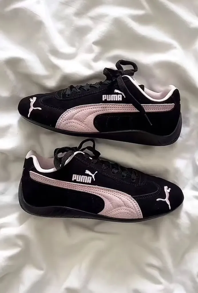 Puma speed cat black pink