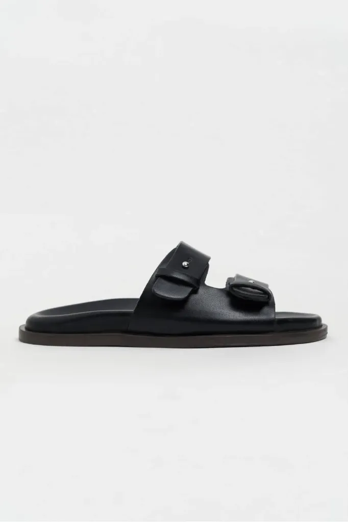 Nisantasi slipper black