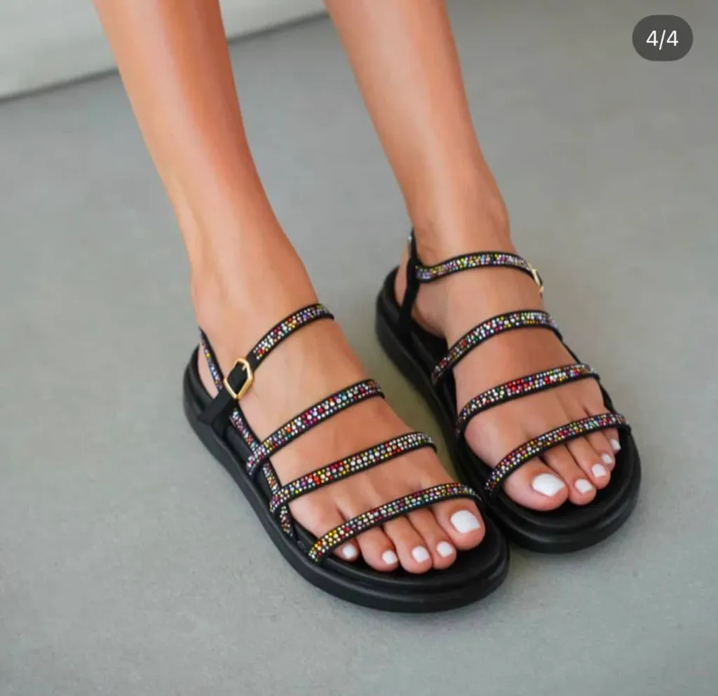 Pina black multicolor