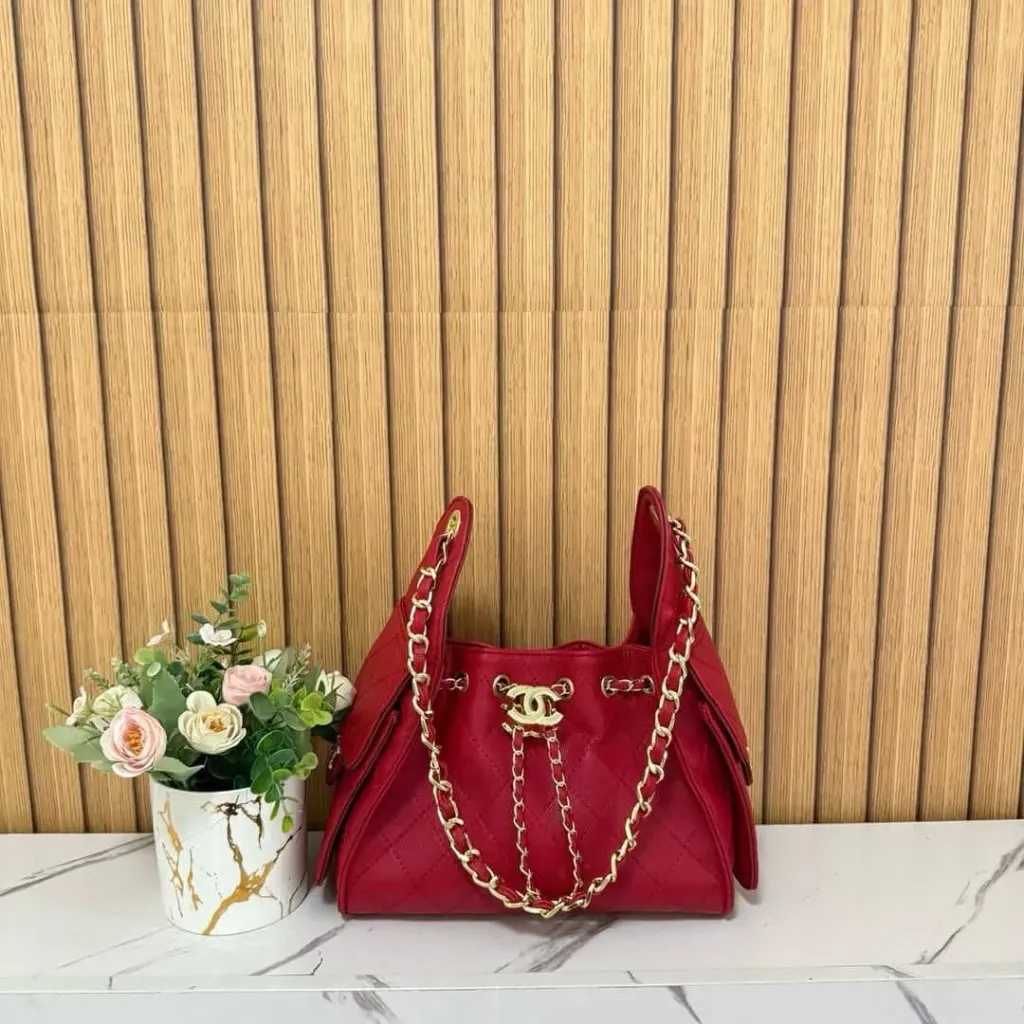 Chanel rubbic bag bordo
